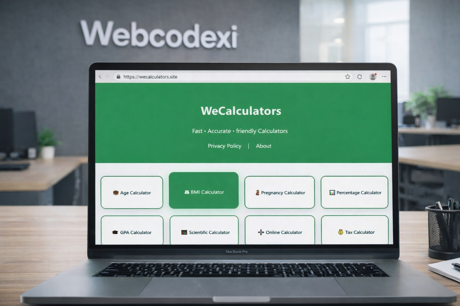 Calculator Website